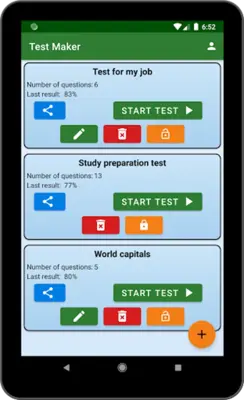 Test Maker android App screenshot 3