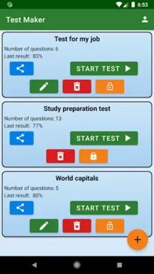 Test Maker android App screenshot 7